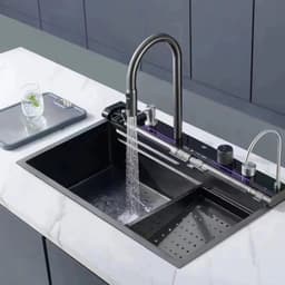 Évier INEO — vue principale avec cascade active