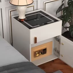 Table de chevet INEO avec coffre intégré — vue complète