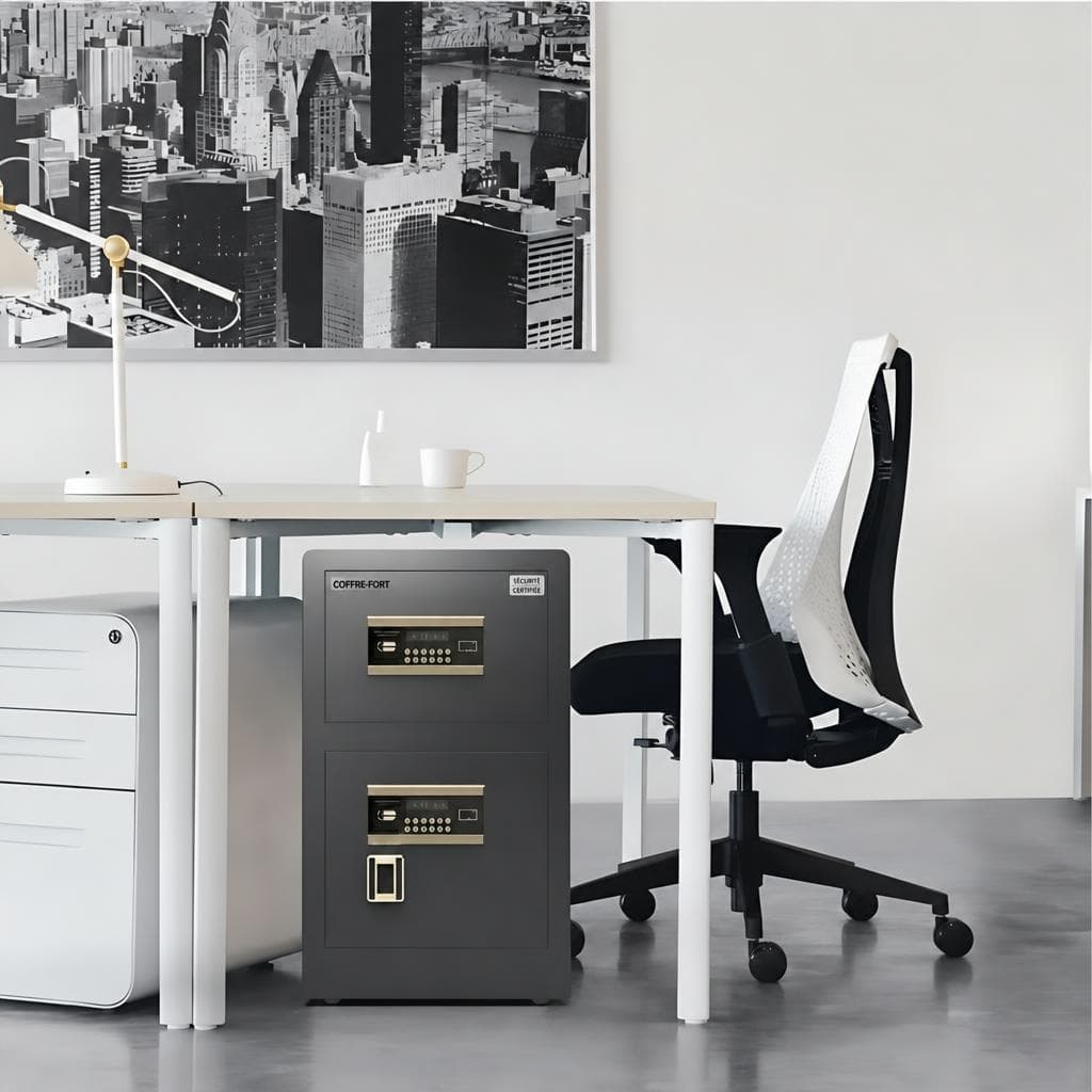Ambiance — coffre INEO SF01 dans un bureau