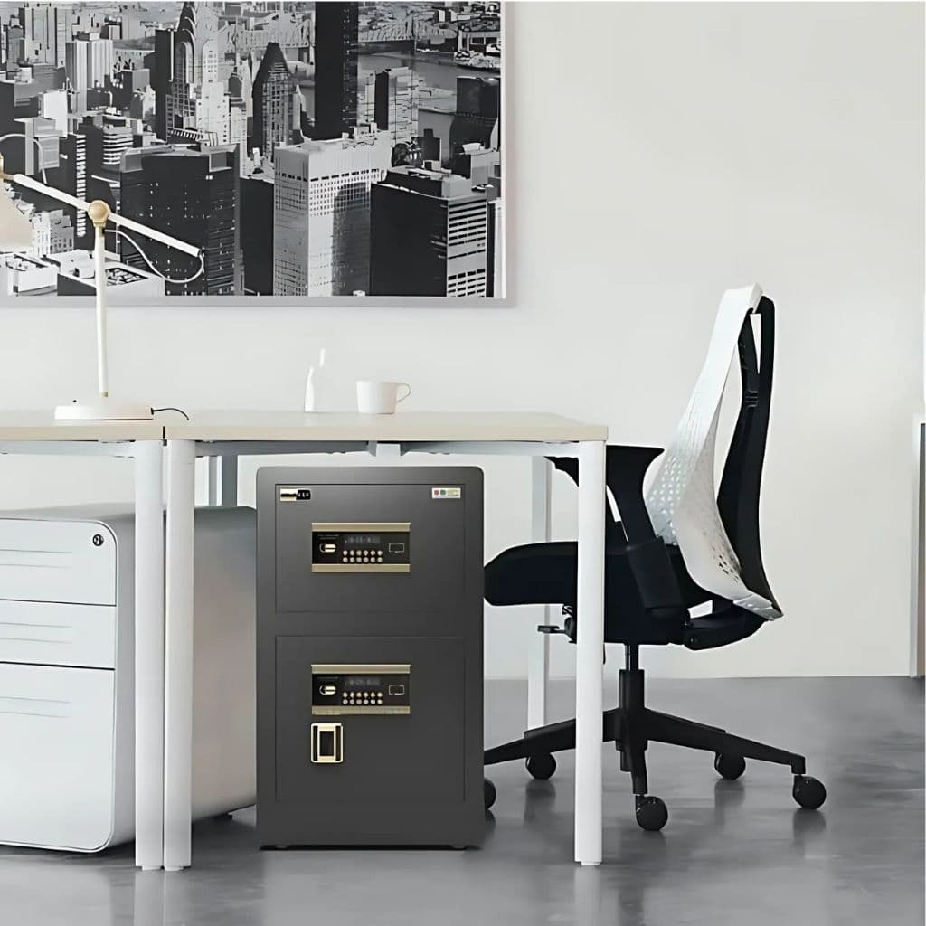 Ambiance — coffre INEO SF01 dans un bureau