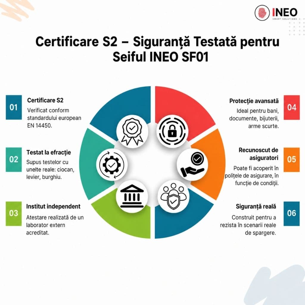 Certification S2 — Sécurité Testée pour le Coffre INEO SF01